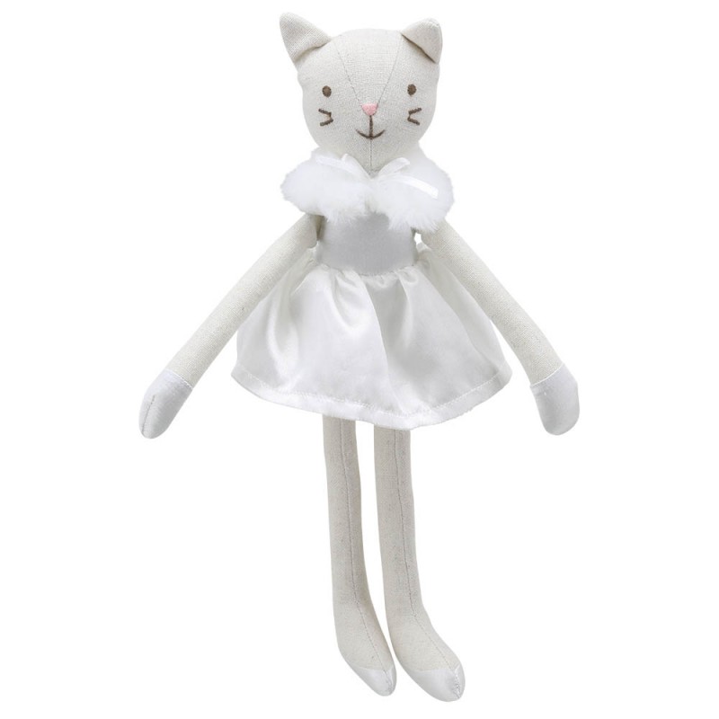Cat - White Dress - Wilberry Linen